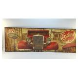 ROUTE 66 CANVAS MAP, ART