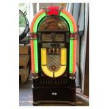 RETRO CROSLEY BUBBLE JUKEBOX, FULL SIZE