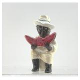 BLACK AMERICANA CAST-IRON BANK
