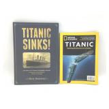 TITANIC BOOK & TITANIC NATIONAL GEOGRAPHIC