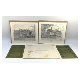 SCOTT KIEFER COLLECTORS PRINTS PRESIDENTS HOMES
