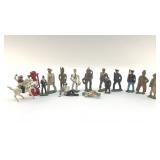 ANTIQUE LEAD SOLDIERS AND FIGURES