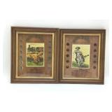 FRAMED COINS PRINTS, PONY EXPRESS, THE WAY WEST