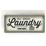 LAUNDRY ROOM SIGN 21 X 9