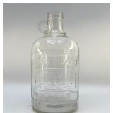 LARGE WHITE HOUSE VINEGAR JAR, 10'