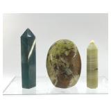 3 QUARTZ CRYSTALS