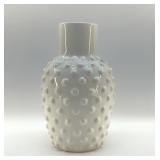 MODERN WHITE BUBBLE VASE