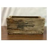 VTG WOODEN CRATE