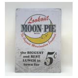 MOON PIE METAL SIGN