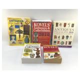 5 ASSORTED ANTIQUES PRICE GUIDE BOOKS