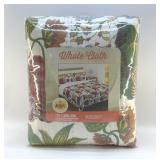 FLORAL KING SIZE QUILT WITH SHAMS CRACKER BARREL