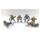 VTG TEENAGE MUTANT NINJA TURTLES ACTION FIGURES