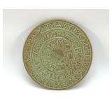 CHEROKEE SEQUOYAH ALPHABET FRANKOMA TRIVET