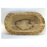 HAND HEWN GIANT DOUGH BOWL