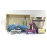 TRAY, WASTEBASKET, WEIGHTS, HEAT PAD, AUTO FRESH