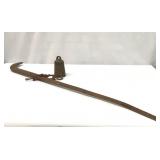 1880S ANTIQUE TOBACCO STEELYARD BALANCE SCALE