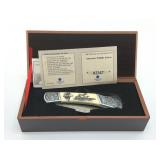 AMERICAN WILDLIFE POCKET KNIFE IN PRESENTATION BOX