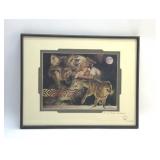 VTG DAVID BEHRENS ARAPAHO MOON SIGNED NATIVE ART