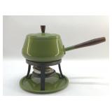 Vtg Fondu Pot