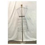 VINTAGE MANNEQUIN WIRE FRAMED DRESS MODEL