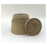 Lg ANTIQUE STAR BUTTER MOLD
