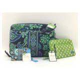 TAGGED VERA BRADLEY TABLET CASE, WALLET, NAIL KIT
