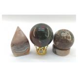 3 QUARTZ CRYSTALS