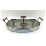 PATIO CANDLE TRAY