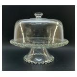 WOLFF PEARL CRYSTAL CAKE PLATE