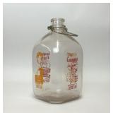 VTG GNAGEYï¿½S DAIRY ONE GALLON GLASS MILK JUG