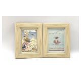 PAIR OF MARY ENGLEBRIGHT SEASHORE PRINTS