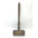 VTG OVERSIZED WOODEN GAVEL