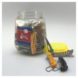 JAR OF TOMAHAWK BRAND POCKET KNIVES