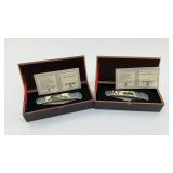 2 AMERICAN WILDLIFE KNIVES WITH COA
