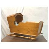 CUSTOM HANDMADE ROCKING BABY CRADLE