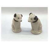 RCA VICTOR NIPPER SALT AND PEPPER SHAKERS