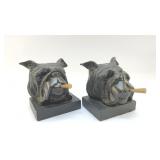 CHURCHILL ENGLISH BULLDOG BOOKENDS