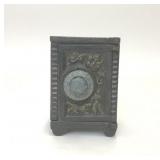 VTG CAST IRON COIN BANK COMBINATION BANK TOY