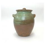PINE STATE POTTERY SANFORD GREEN TERRACOTTA POT