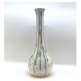 BAUM BROTHERS RAINBOW DRIP POTTERY VASE