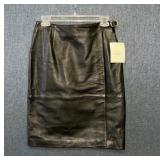 LIZ CLAIBORNE LEATHER SKIRT NEW WITH TAGS