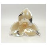 MURANO HANDBLOWN ART GLASS LILY FLOWER