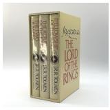 THE LORD OF THE RINGS BOXED TRILOGY BOOKS