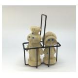PILLSBURY DOUGHBOY AND GIRL, SALT AND PEPPER