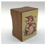 GOEBEL HUMMEL MUSIC BOX PLAYS THEME TO LOVE STORY