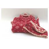 OBERMEYER LADIES SWEATER AND HAT MEDIUM