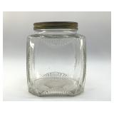 1920S HOOSIER STYLE CANISTER, PANTRY JAR