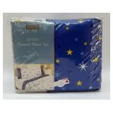 JUBILEE QUEEN FLANNEL SHEET SET