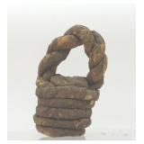 1800ï¿½s TOBACCO TWISTED BASKET HANDMADE 5'