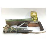 IMPERIAL HUNTING KNIFE, SURVIVAL KNIFE, SOG TOOL